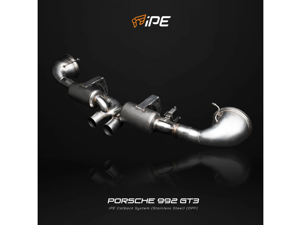 Sportauspuff iPE Porsche 911 GT3 (992) Cat-back